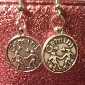 Zodiac sign earrings